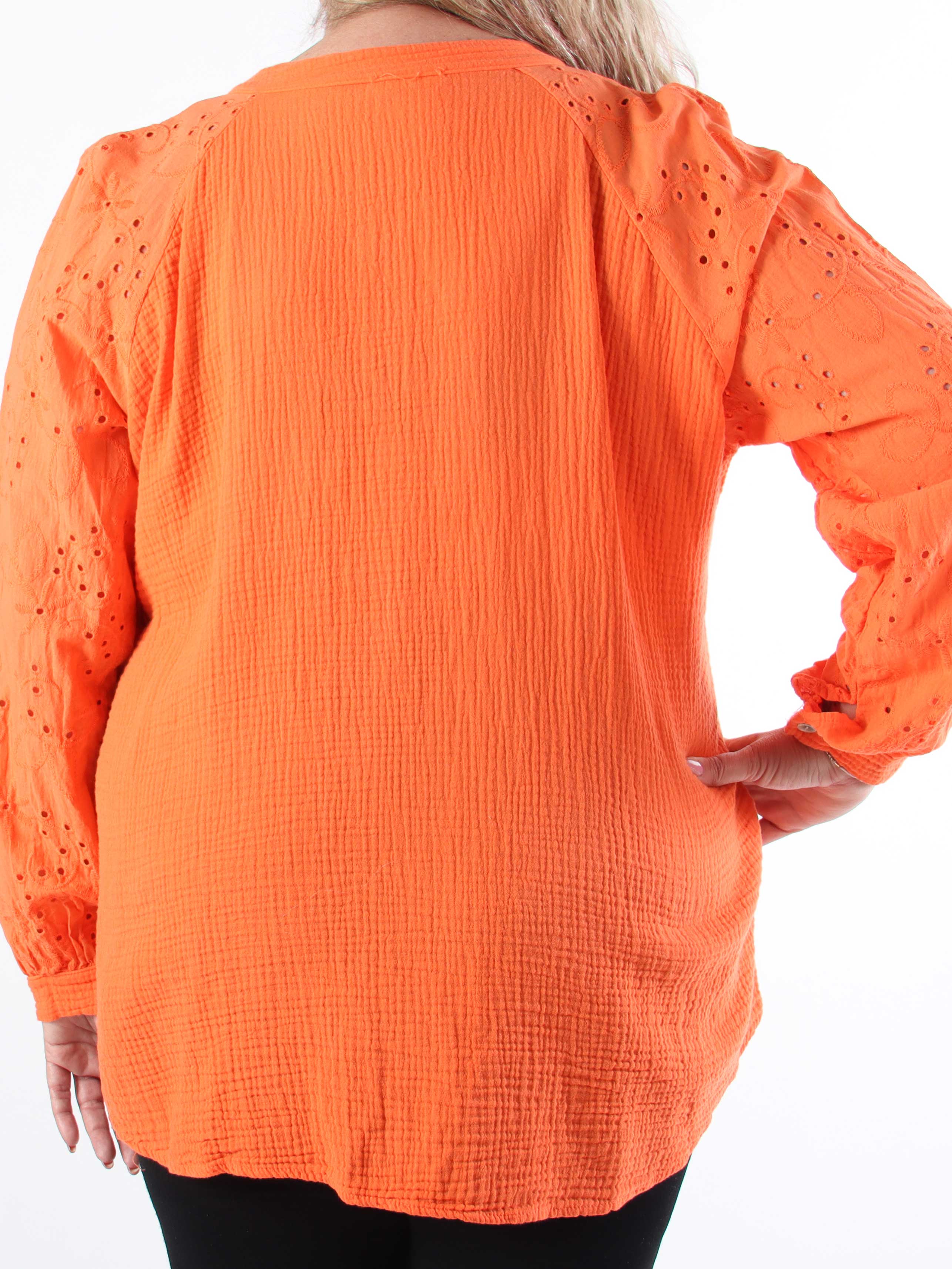 Sandrini - Mjuk bomullsskjorta i plus size